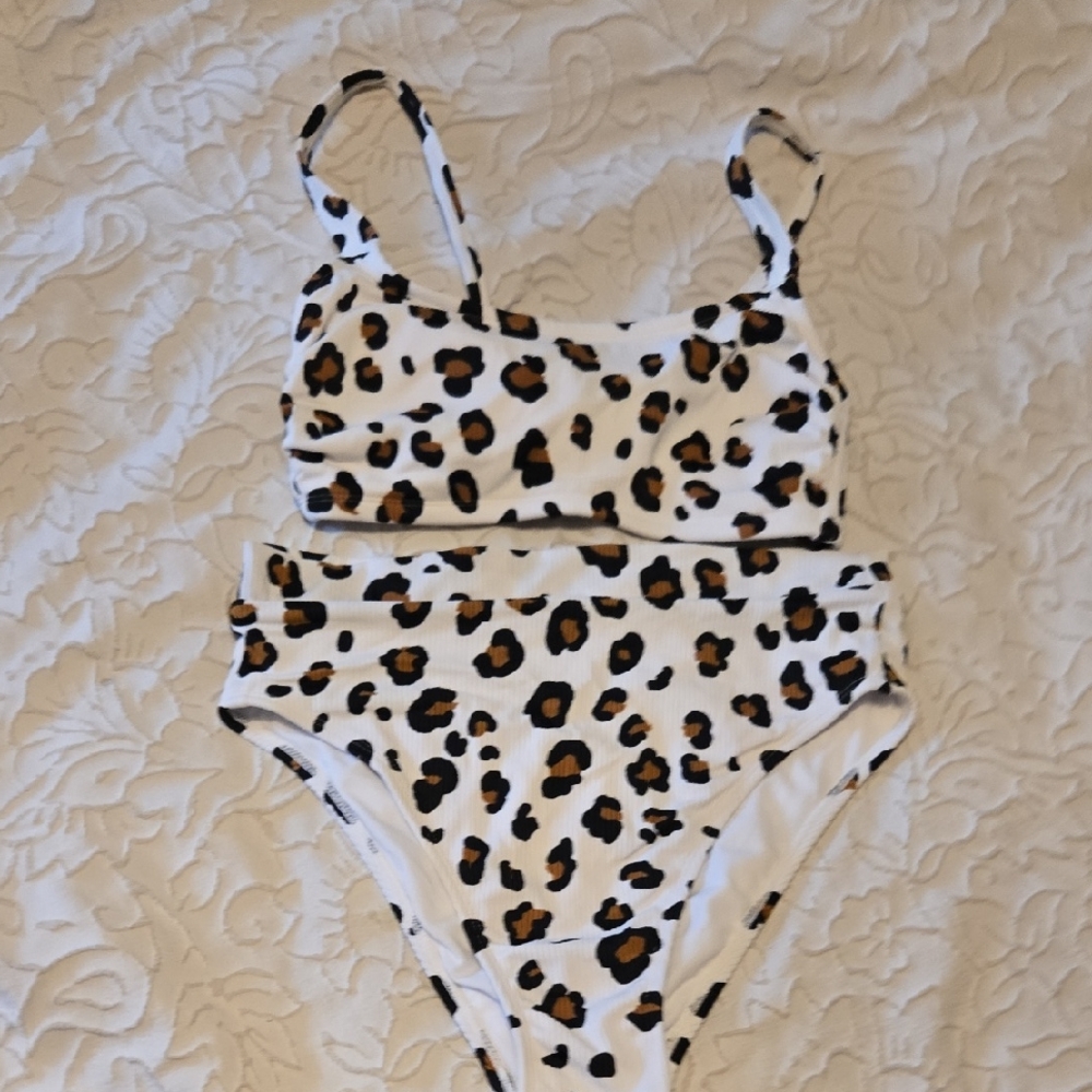 Xhilaration Animal Print Bikini Set